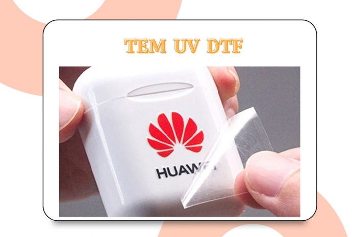 Tem nhãn uv DTF